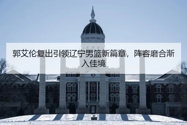 郭艾伦复出引领辽宁男篮新篇章，阵容磨合渐入佳境